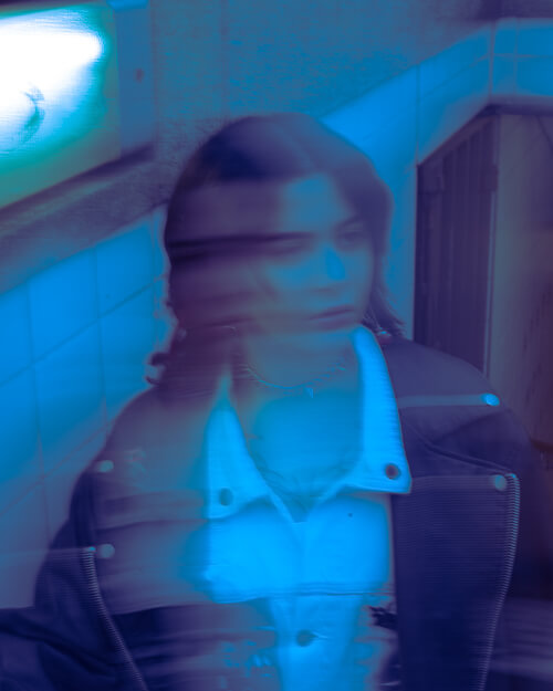 blue hour long exposure shot in Berlin